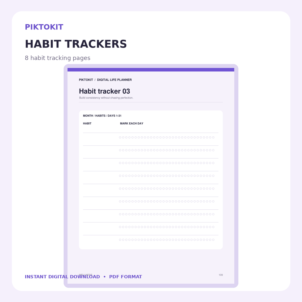 Habit tracker
