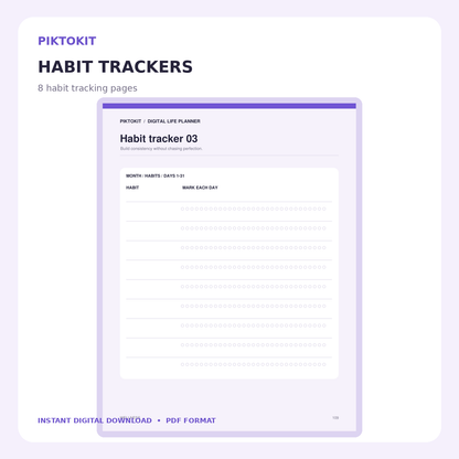 Habit tracker