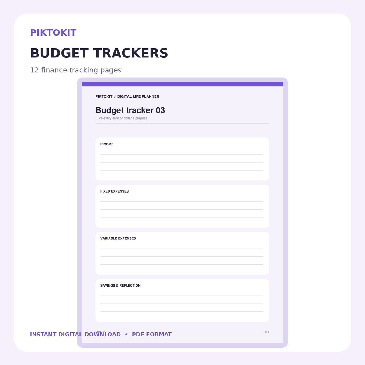 Budget tracker