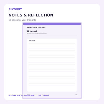 Notes pages